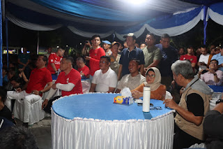 Laga Semifinal AFC U-23, Polres Pematang Siantar Bersama Masyarakat Gelar Nonton&nbsp;Bareng