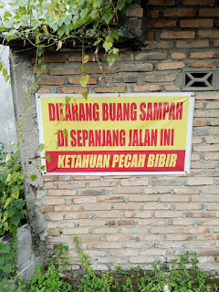 Warga Jalan Badak dan Pala Tebing Tinggi Masih Suka Buang Sampah&nbsp;Sembarangan
