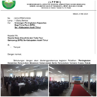 Di duga Lembaga LPPMI rampok dana desa miliaran rupiah 513 desa kabupaten Aceh timur, dan langgar UU&nbsp;KIP.