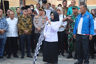 Kapolres Pematang Siantar Hadiri Pelepasan Pawai Hari Buruh&nbsp;Sedunia