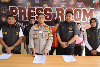 Polres Pematang Siantar Gelar Konferensi Pers Ungkap Pelaku Tindak Pidana Perbuatan Cabul Dibawah&nbsp;Umur