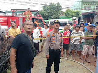 Kebakaran di Panglong Simalungun Kerugian 2&nbsp;Miliar