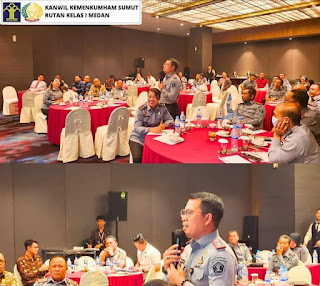 Rutan Kelas I Medan Hadiri Pembukaan Rapat Dilkumjakpol Plus Tahun&nbsp;2024