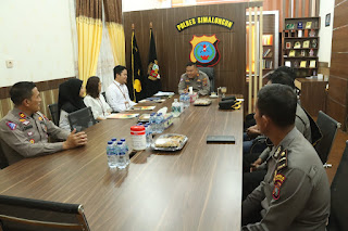 Evaluasi Pelayanan Publik Tim Ombudsman RI Kunjungi Polres&nbsp;Simalungun