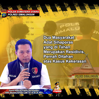 Dua Masyarakat Adat Sihaporas Merupakan Residivis, Pernah Ditahan atas Kasus&nbsp;Kekerasan