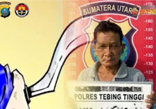 Hidupkan Musik Dengan Keras Pria Paruh Baya di Tebing Tinggi Bacok&nbsp;IRT