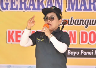 Giat Haroan Bolon di Kecamatan Dolok Pardamean, Masyarakat Antusias Dukung Kinerja Bupati&nbsp;Simalungun