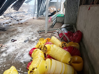 Dampak Gempa, Kandang Ayam di Bangli Terbakar Kerugian Lebih dari 1&nbsp;Milyar