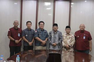 Bupati Tanjabbar Terima Silaturahmi Kepala Kantor Imigrasi Kelas II TPI Kuala&nbsp;Tungkal