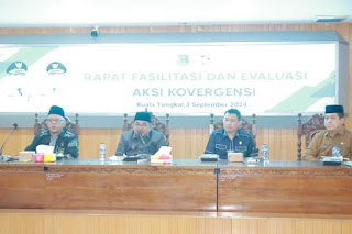 Perkuat Aksi Konvergensi Stunting, Bupati Anwar Sadat Pimpin Rapat&nbsp;Evaluasi