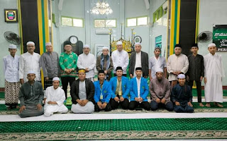 Bupati Anwar Sadat Hadiri Sekaligus Arba Mustamir di Masjid agung Al-Istiqomah Kuala&nbsp;Tungkal