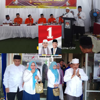 Diantar Relawan UK#2 UAS-Katamso Mendapatkan Nomor Urut&nbsp;1